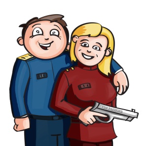 A space marriage... in space