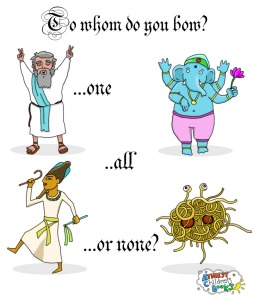Atheist Children's Books - To whom do you bow?